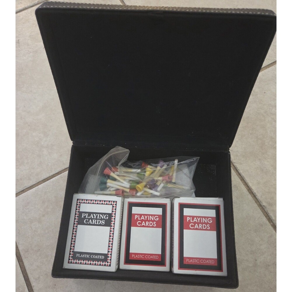 5 Decks Playing Cards Hand & Foot Canasta, Rule Sheets For Game Ideas, Pegs
